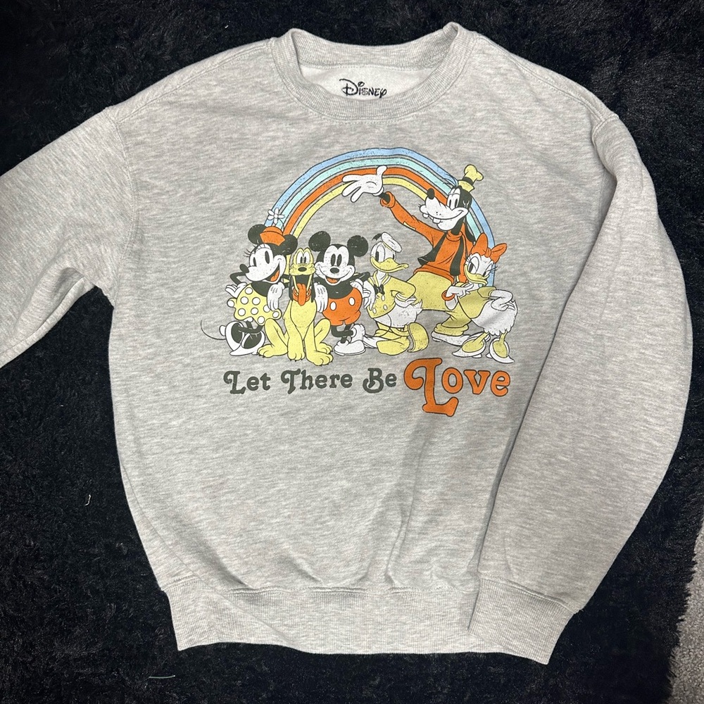 Disney crewneck sweatshirt